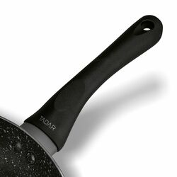 Zestaw 3 patelni Tadar Amarantina Grey Marble 20 cm 24 cm 28 cm i miarki kuchenne