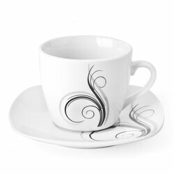 Zestaw filiżanek do kawy Tadar Dolce Vita 12 elementów porcelanowy