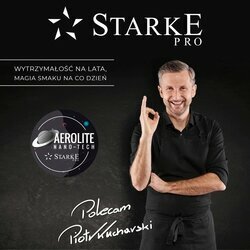 Zestaw garnków na indukcję z powłoką marmurową Starke Pro Dark 10 elementów