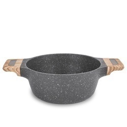 Garnek granitowy typu stone z pokrywką Konighoffer Fegato 2,2 l