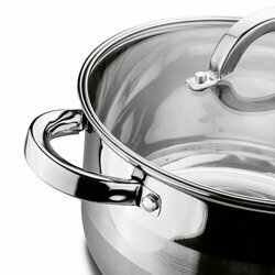 Garnek ze stali nierdzewnej Tadar Roger 20 cm indukcja