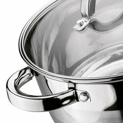 Garnek ze stali nierdzewnej Tadar Roger 24 cm indukcja