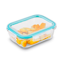 Komplet 3 szklanych pojemników na żywność Konighoffer Largo 350 ml 600 ml 1000 ml