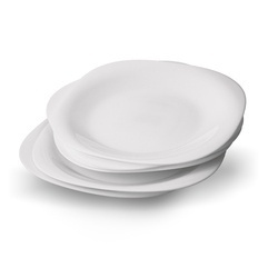 Komplet 6 talerzy obiadowych Tadar Ines 25 cm