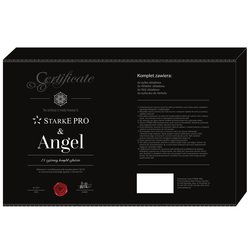 Komplet sztućców ze stali szlachetnej Starke Pro Angel 24 elementy
