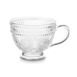 Kubek szklany filiżanka Tadar Laura 400 ml