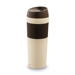 Kubek termiczny Konighoffer Nevis 450 ml kremowy