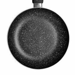 Patelnia marmurkowa non-stick Tadar Marmara Black 24 cm indukcja