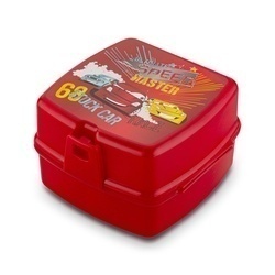 Lunch box z przegródkami widelcem i nożem dla dzieci Tuffex 14 x 15 x 9 cm mix kolorów