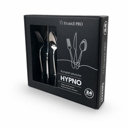 Zestaw sztućców ze stali nierdzewnej Starke Pro Hypno 24 elementy