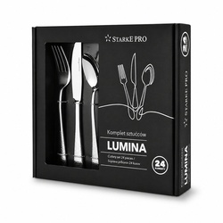 Zestaw sztućców ze stali nierdzewnej Starke Pro Lumina 24 elementy