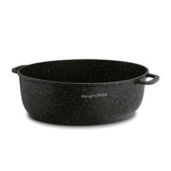 Brytfanna aluminiowa z aromatyzerem Konighoffer Pollo 8 l owalna