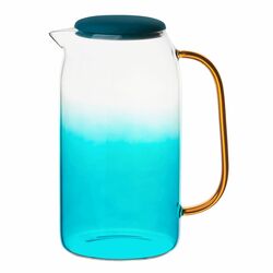 Dzbanek szklany Starke Pro Arube 1,5 l i 2 szklanki 300 ml zielone