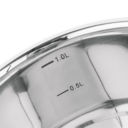 Garnek nierdzewny ze składanymi uchwytami Starke Pro Secare 1,5 l