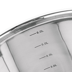 Garnek nierdzewny ze składanymi uchwytami Starke Pro Secare 6,8 l