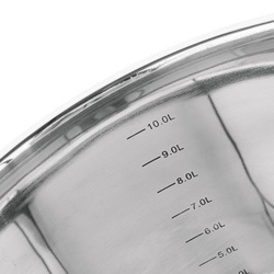 Garnek nierdzewny ze składanymi uchwytami Starke Pro Secare 11,5 l