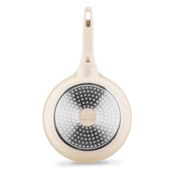 Patelnia na indukcję uniwersalna Starke Pro Texture Creamy 24 cm