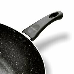Patelnia WOK na indukcję Tadar Marmara Black 30 x 8,5 cm