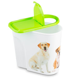 Pojemnik na karmę dla psa lub kota Hega Pet 5,7 l mix wzorów
