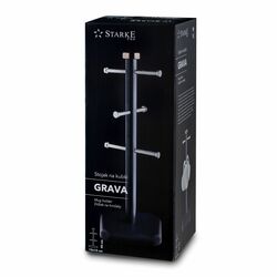 Stojak na kubki Starke Pro Grava 15 x 41,5 cm zielony