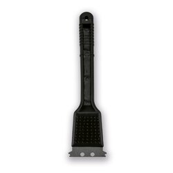 Szczotka do grilla ze skrobakiem Tadar BBQ 2w1 czarna