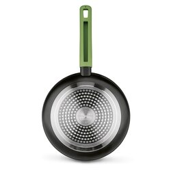 Zestaw 3 patelni na indukcję marmurowych Konighoffer Pedra Verde 20 cm 24 cm 28 cm i 5 miarek