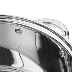 Zestaw garnków na indukcję Konighoffer Bari Silver 8 elementów
