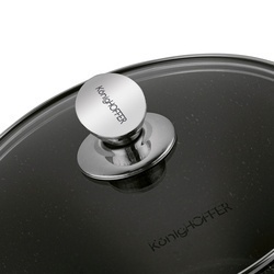 Garnek na indukcję wysoki Konighoffer Pollo 6 l i 2 nakładki