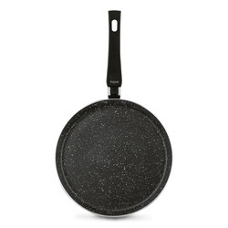 Patelnia do naleśników nieprzywierająca Tadar Amarantina Grey Marble 24 cm indukcja