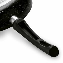 Patelnia marmurkowa non-stick z pokrywką głęboka Tadar Marmara 28 cm