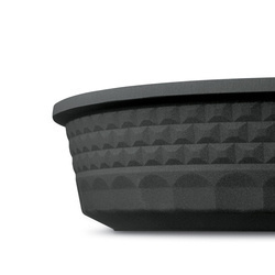 Patelnia na indukcję z powłoką marmurową Starke Pro Embossed 28 cm