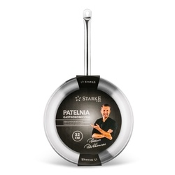 Patelnia stalowa na indukcję Starke Pro Gastro 32 cm
