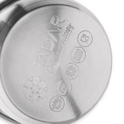 Rondel na indukcję Tadar 2,8 l nierdzewny