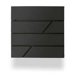 Skrzynka na listy Tadar Remo 37 x 37 x 11 cm ciemnoszara
