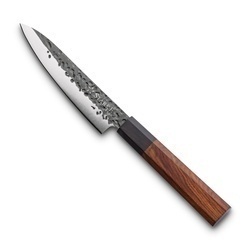 Zestaw garnków na indukcję Starke Pro Texture Grey 10 elementów i 3 noże Toshiro