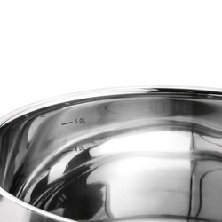 Zestaw garnków ze stali nierdzewnej Konighoffer Inoxera 8 elementów