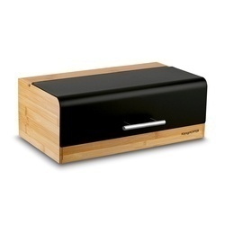 Chlebak bambusowy Konighoffer Fresco 36 x 20 x 13,5 cm czarny