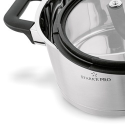 Garnek nierdzewny z pokrywką Starke Pro Rigor 3,3 l