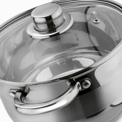 Garnek ze stali nierdzewnej Tadar Luzon 2,3 l z pokrywką