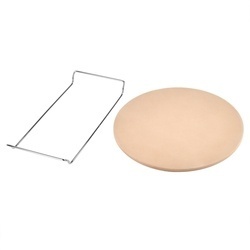 Kamień do pizzy ze stojakiem i radełkiem Konighoffer 33 cm