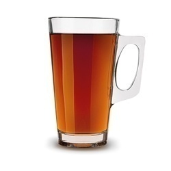 Komplet szklanek Tadar Alani 380 ml 6 sztuk i 6 łyżeczek koktajlowych