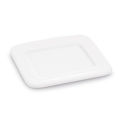 Maselniczka ceramiczna z pokrywką Tadar 16 x 13 x 8,5 cm biała