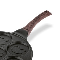 Patelnia granitowa do pancakes i placków Konighoffer 26,5 cm