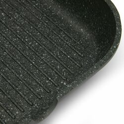Patelnia grillowa marmurowa na indukcję Starke Pro Viridi 28 cm