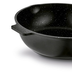 Patelnia WOK na indukcję z pokrywką Starke Pro Yasai 32 cm