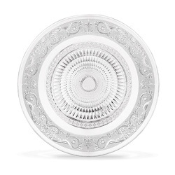 Patera na nóżce szklana na ciasto Tadar Piatto 25 cm