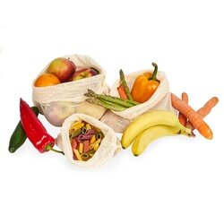 Woreczki bawełniane Tadar No Waste 6 szt. różne rozmiary