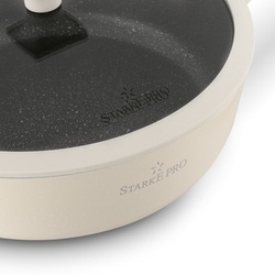 Zestaw garnków na indukcję non-stick Starke Pro Brule 9 elementów