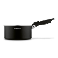 Zestaw garnków z odpinaną rączką Konighoffer Spinel Black 4 elementy indukcja