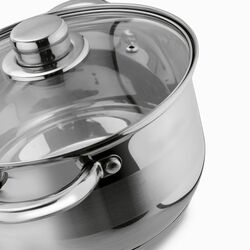 Garnek ze stali nierdzewnej Tadar Luzon 2,3 l z pokrywką